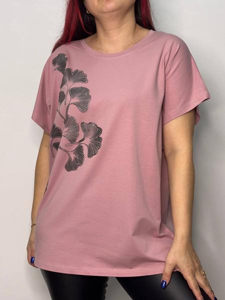 Футболка Kosta (50-54) E015 pink (лето)