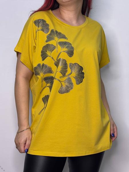 Футболка Kosta (50-54) E015 yellow (лето)