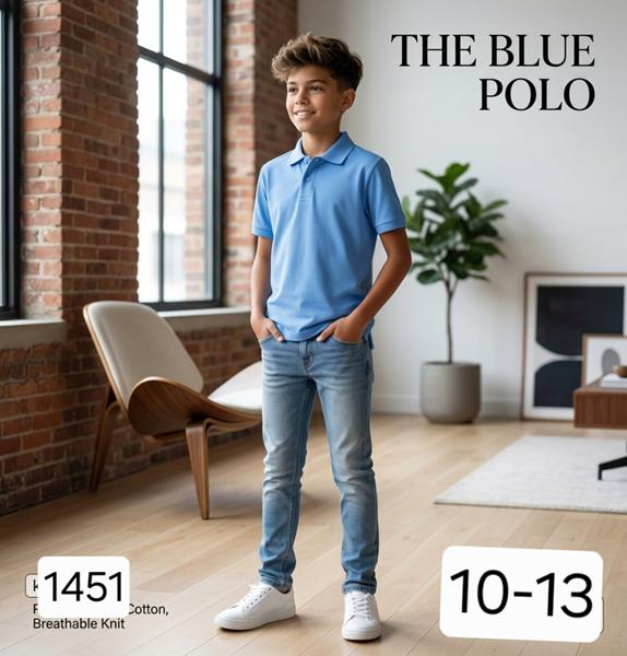 Футболка Фунтик (10-13) 1451 l.blue (лето)