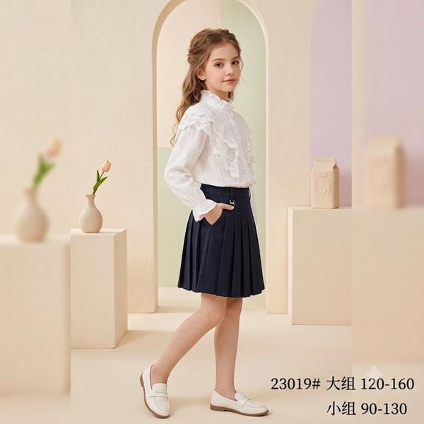 Блузка Фунтик (4-8) 23019 white (деми)