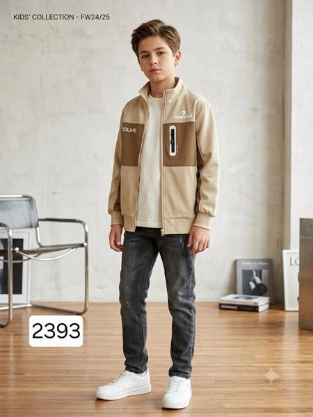 Кофта спорт Фунтик (10-12) 2393 beige (деми)