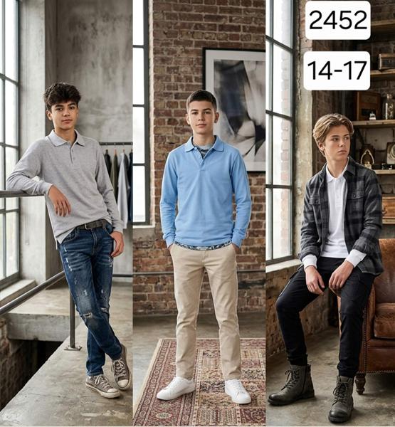 Свитер Фунтик (14-17) 2452 l.blue (деми)