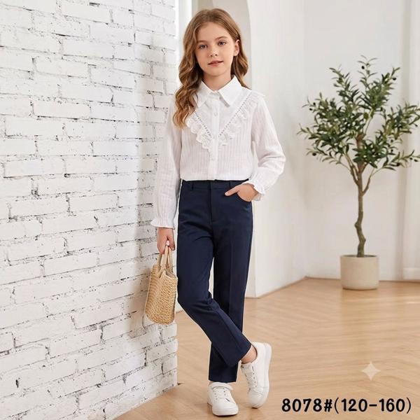 Блузка Фунтик (4-8) 8078 white (деми)