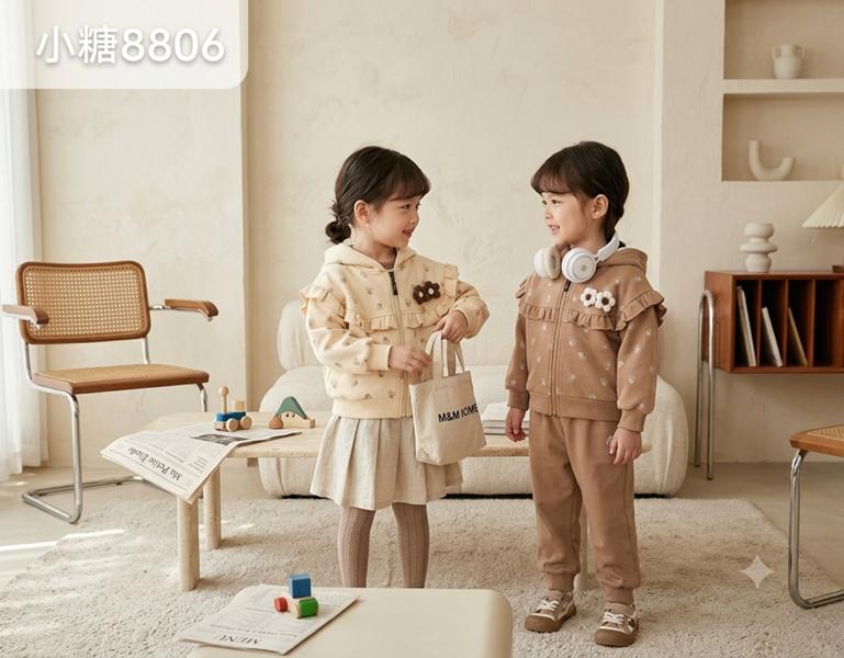 Кофта спорт Фунтик (1-5) 8806 brown (деми)