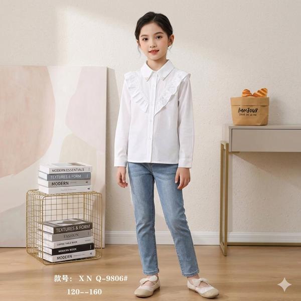 Блузка Фунтик (7-11) 9806 white (деми)