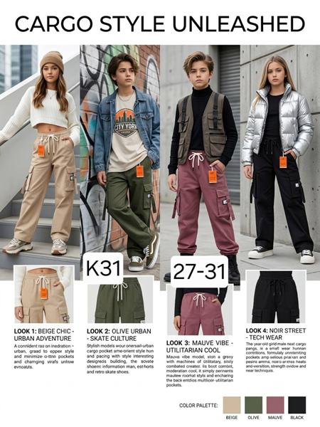 Штаны спорт Фунтик (8-12) K23 beige (деми)