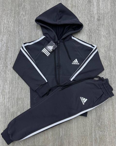 Костюм спорт MirWear kids (4-8) MK141-202-1 d.grey (деми)