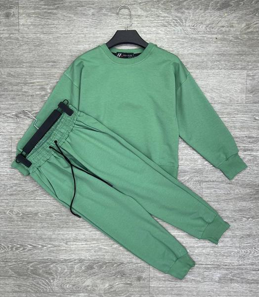 Костюм спорт MirWear kids (9-13) MK154-216-2 green (деми)