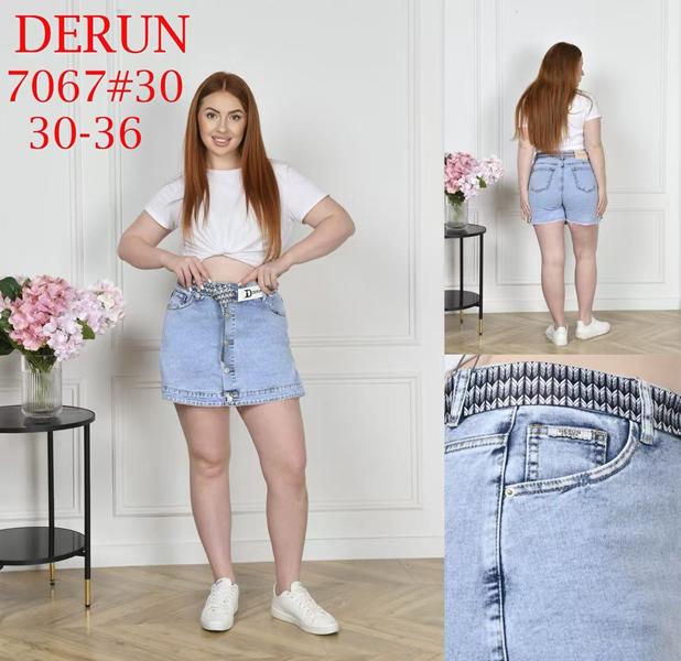 Юбка-шорты Lili (30-36) 7067 l.blue (лето)