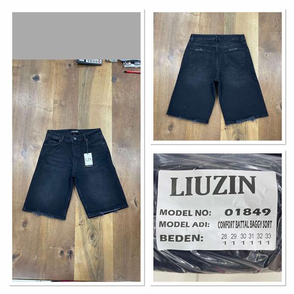 Шорты Maxim Jeans (28-33) 01849 black (лето)