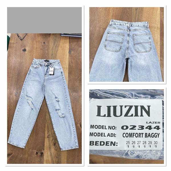 Джинсы Maxim Jeans (25-30) 02344 l.blue (деми)