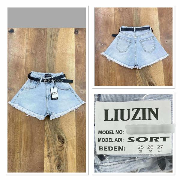 Шорты Maxim Jeans (25-27) 02378-1 l.blue (лето)
