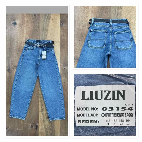 Джинсы Maxim Jeans (24-27) 03154-1 blue (деми)