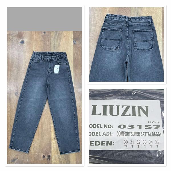 Джинсы Maxim Jeans (30-36) 03157-1 d.grey (деми)