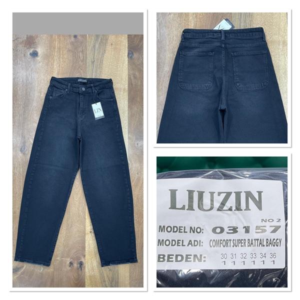 Джинсы Maxim Jeans (30-36) 03157-2 black (деми)