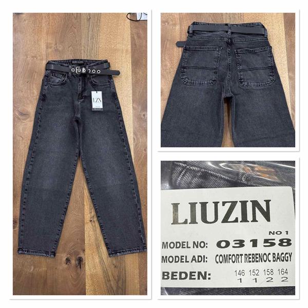 Джинсы Maxim Jeans (24-27) 03158-1 d.grey (деми)