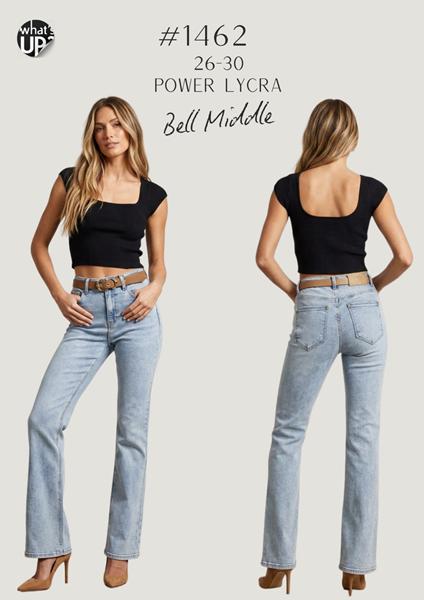 Джинсы Maxim Jeans (26-30) 1462 l.blue (деми)