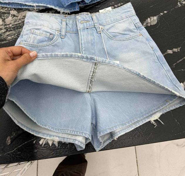 Юбка-шорты Maxim Jeans (34-40) 244-7466 l.blue (лето)