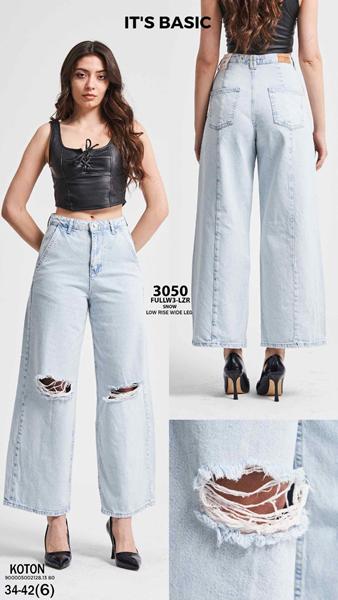 Джинсы Maxim Jeans (34-42) 3050 l.blue (деми)