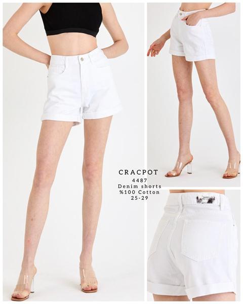 Шорты Maxim Jeans (25-29) 4487 white (лето)