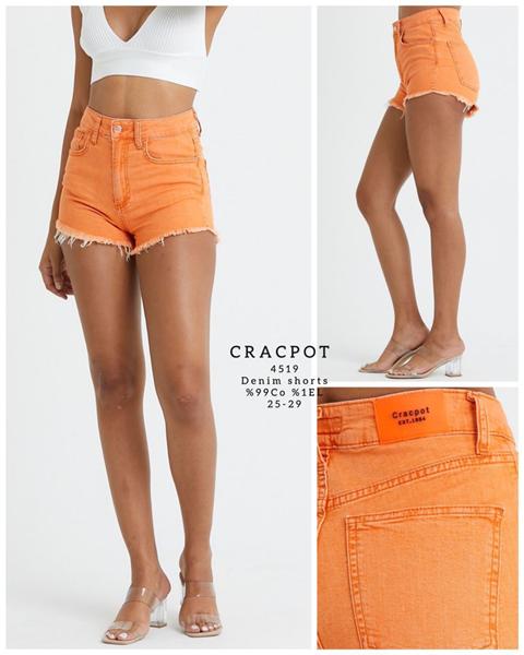 Шорты Maxim Jeans (25-29) 4519 orange (лето)