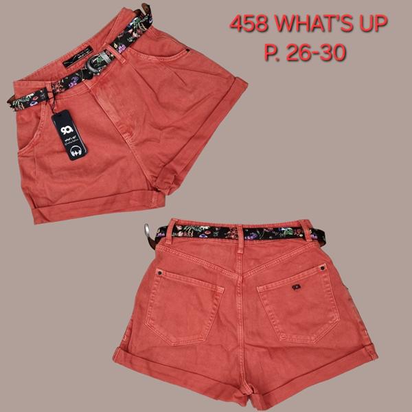 Шорты Maxim Jeans (26-30) 458 orange (лето)