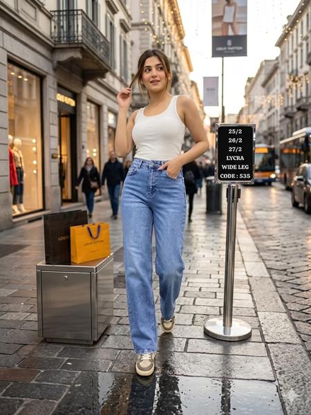 Джинсы Maxim Jeans (25-27) 535 blue (деми)