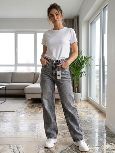 Джинсы Maxim Jeans (25-28) 550 grey (деми)