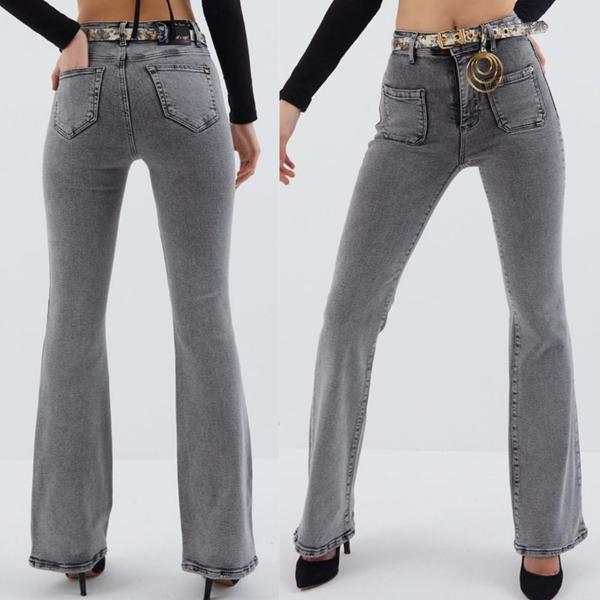 Джинсы Maxim Jeans (26-30) 6704 l.grey (деми)