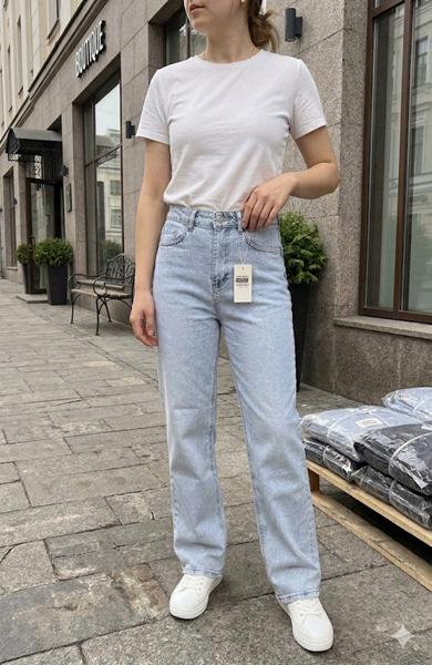 Джинсы Maxim Jeans (28-33) 754-1 blue (деми)