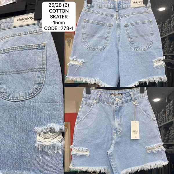 Шорты Maxim Jeans (25-28) 773-1 l.blue (лето)
