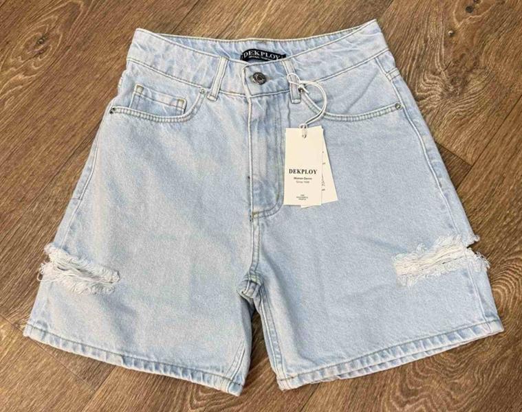 Шорты Maxim Jeans (25-30) 777-3 l.blue (лето)