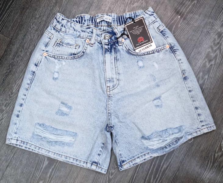 Шорты Maxim Jeans (25-30) 8469 l.blue (лето)