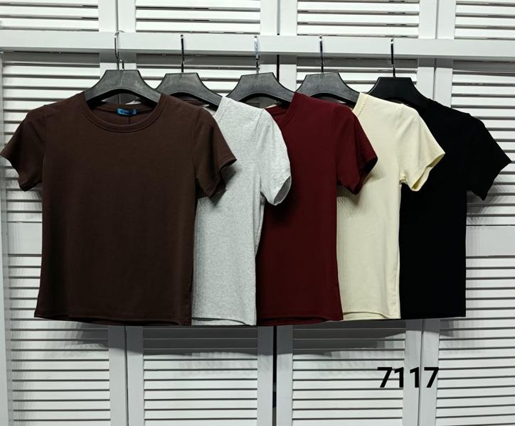 Футболка MMC clothes (42-48) 7117 yellow (лето)
