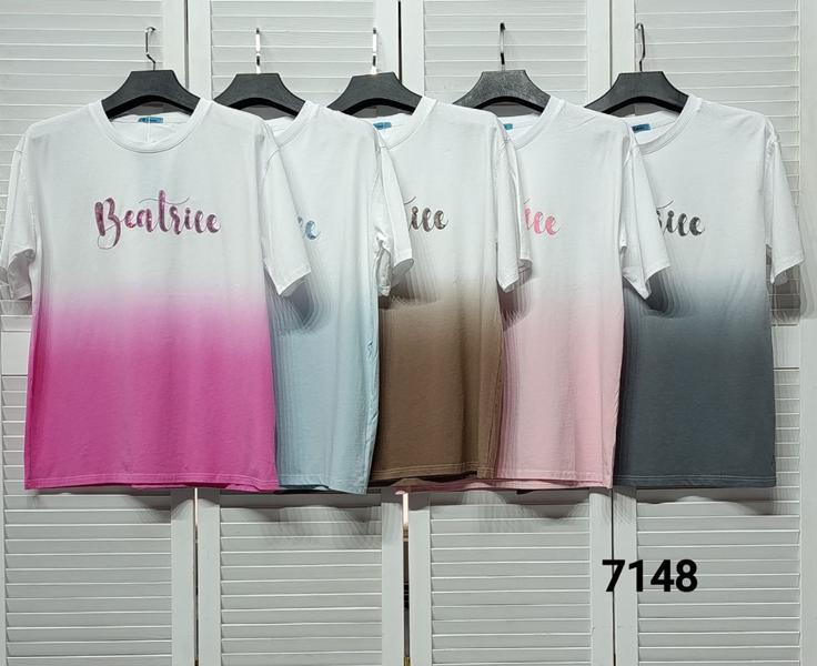 Футболка MMC clothes (44-50) 7148 l.blue (лето)