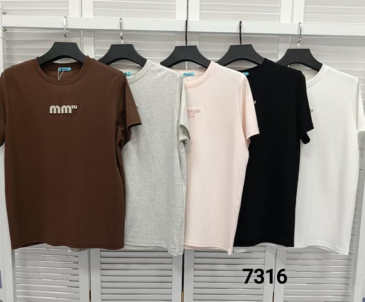 Футболка MMC clothes (44-46) 7316 black (лето)