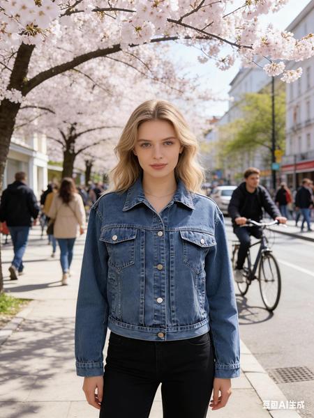 Куртка Jacket (M-3XL) 601 blue (деми)