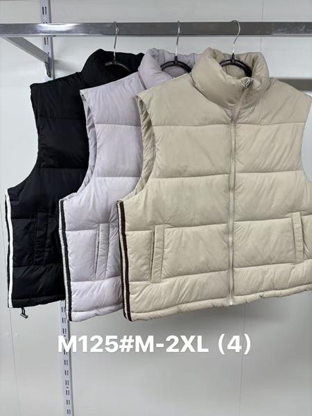 Жилетка Jacket (M-2XL) M125 grey (деми)
