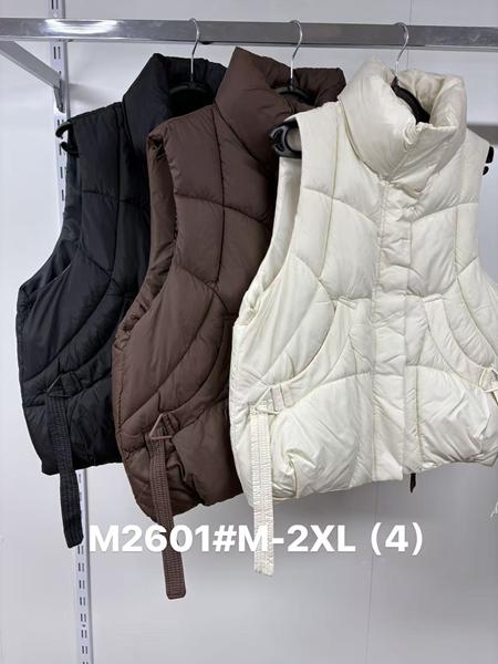 Жилетка Jacket (M-2XL) M2601 black (деми)