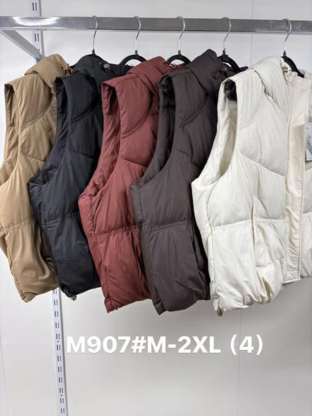 Жилетка Jacket (M-2XL) M907 black (деми)