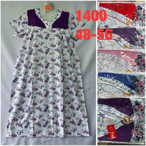 Ночнушка HomeWear (48-56) 1400 mix (лето) HomeWear 1400 mix