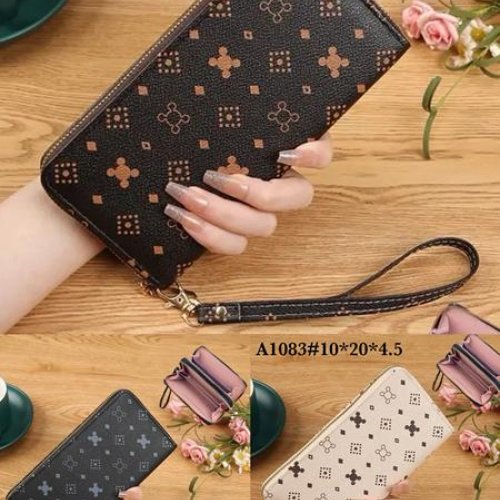 Кошелек Fashion Bag (20*10*5) A1083 black (деми) Fashion Bag A1083 black