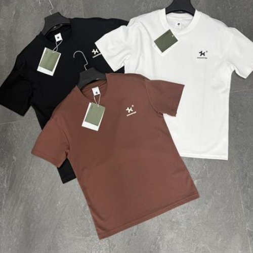 Футболка F.T.H (M-3XL) F1534 brown (лето) F.T.H F1534 brown