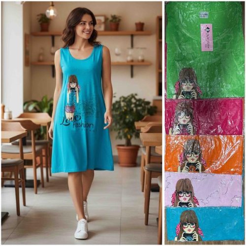 Ночнушка HomeWear (44-52) V31 mix (лето) HomeWear V31 mix