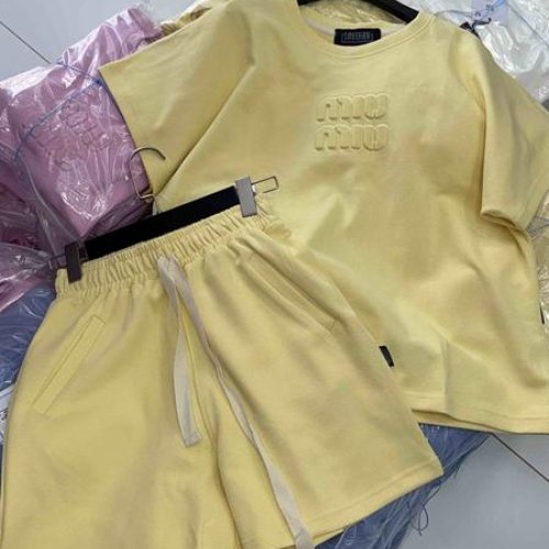 Костюм LOVEKAN (S-L) 1711 yellow (лето) LOVEKAN 1711 yellow