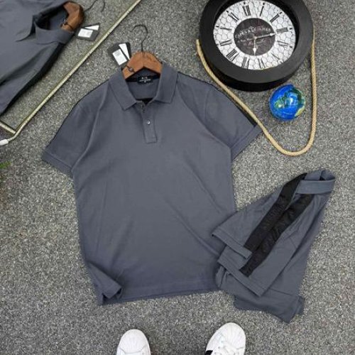 Футболка 2BRO (S-2XL) BR1009 grey (лето) 2BRO BR1009 grey