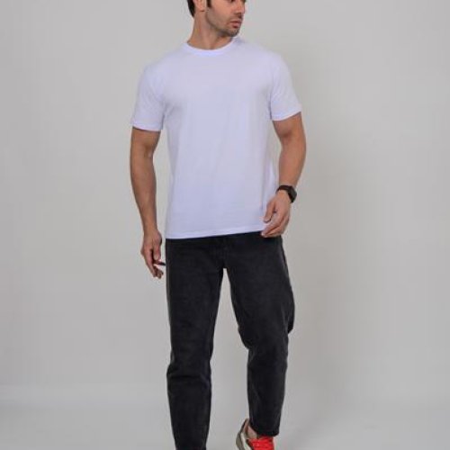 Футболка 2BRO (2XL-6XL) BR1018 white (лето) 2BRO BR1018 white