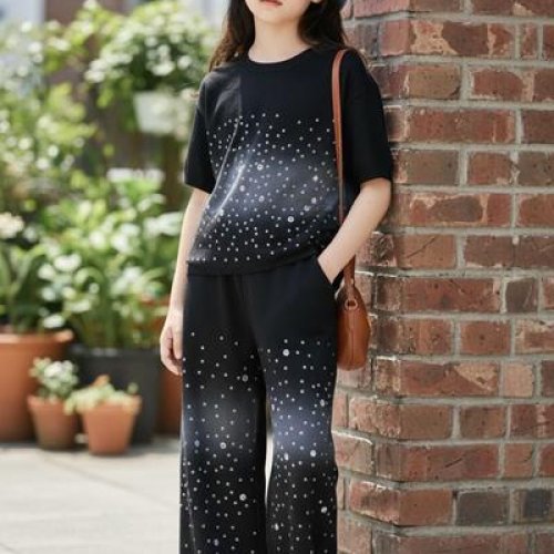 Костюм Delfinka (120-160) 882531 black (лето) Delfinka 882531 black