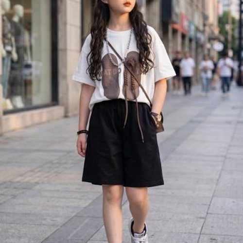 Костюм Delfinka (110-150) C086 white (лето) Delfinka C086 white