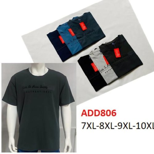 Футболка Hoan (7XL-10XL) ADD806 mix (лето) Hoan ADD806 mix
